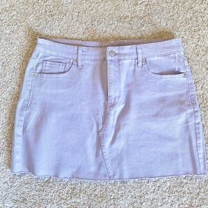 NWOT Wild Fable Light Purple Mini Skirt
